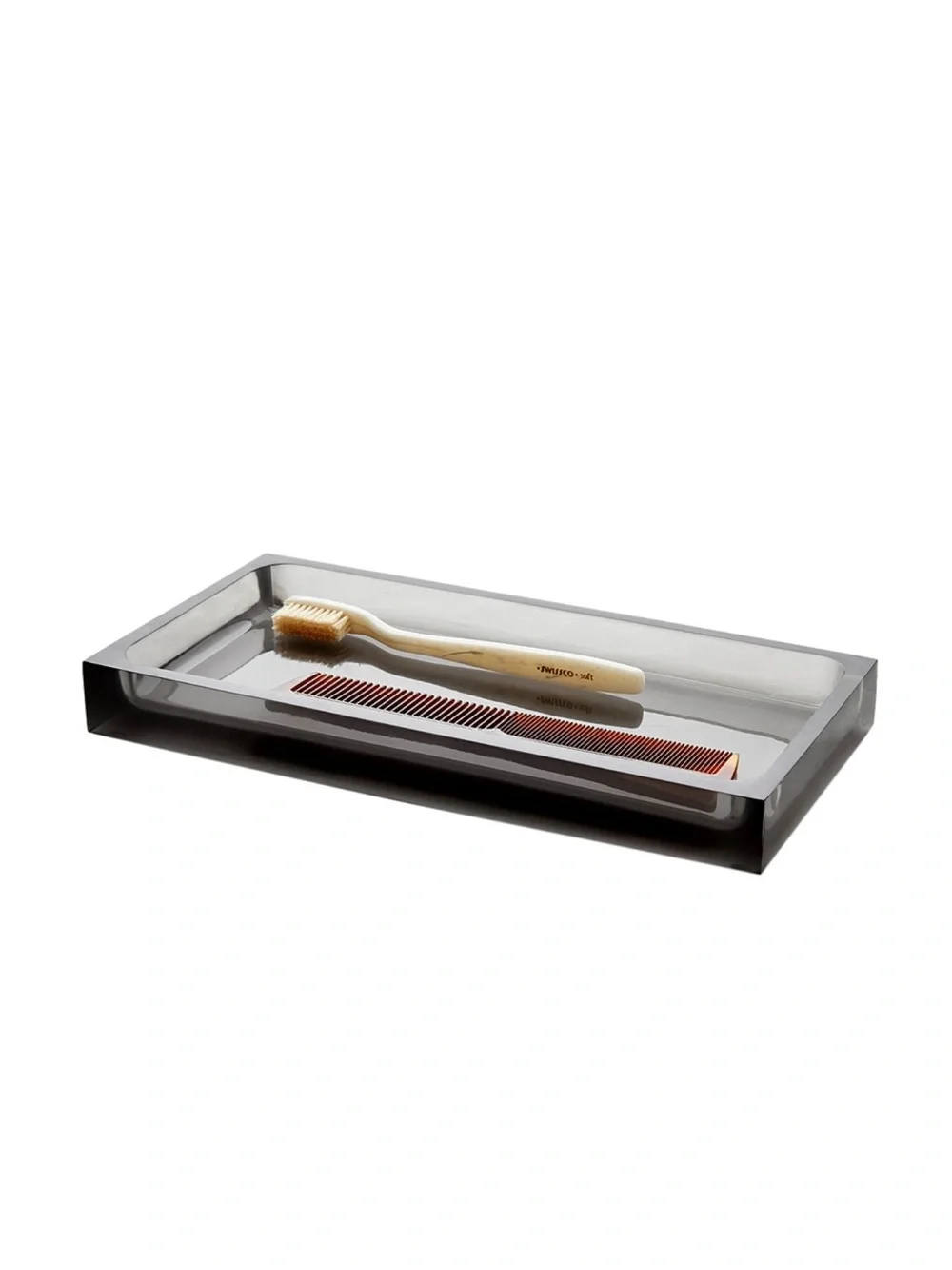 Jonathan Adler Hollywood Tray in Smoke